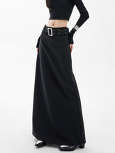 High - Waisted A - Line Skirt - COPPING THREADS - CHICISLAND